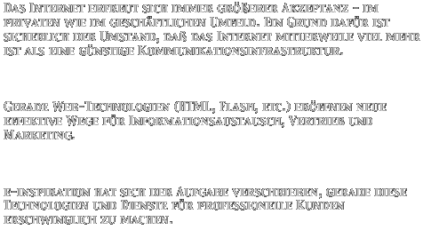 e-inspiration - web html flash internet